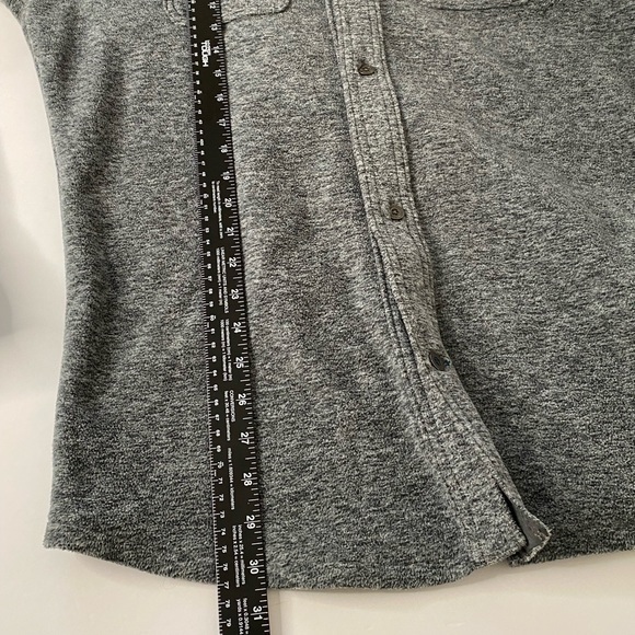 Eddie Bauer Gray Fleece-like Men’s Shirt Size TM - Picture 7 of 7